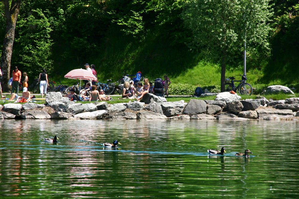 Kann man im Alpsee schwimmen?